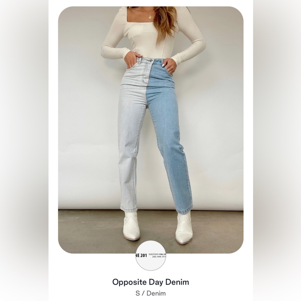 Lane 201 Opposite Day Denim Pants - brand new without tags